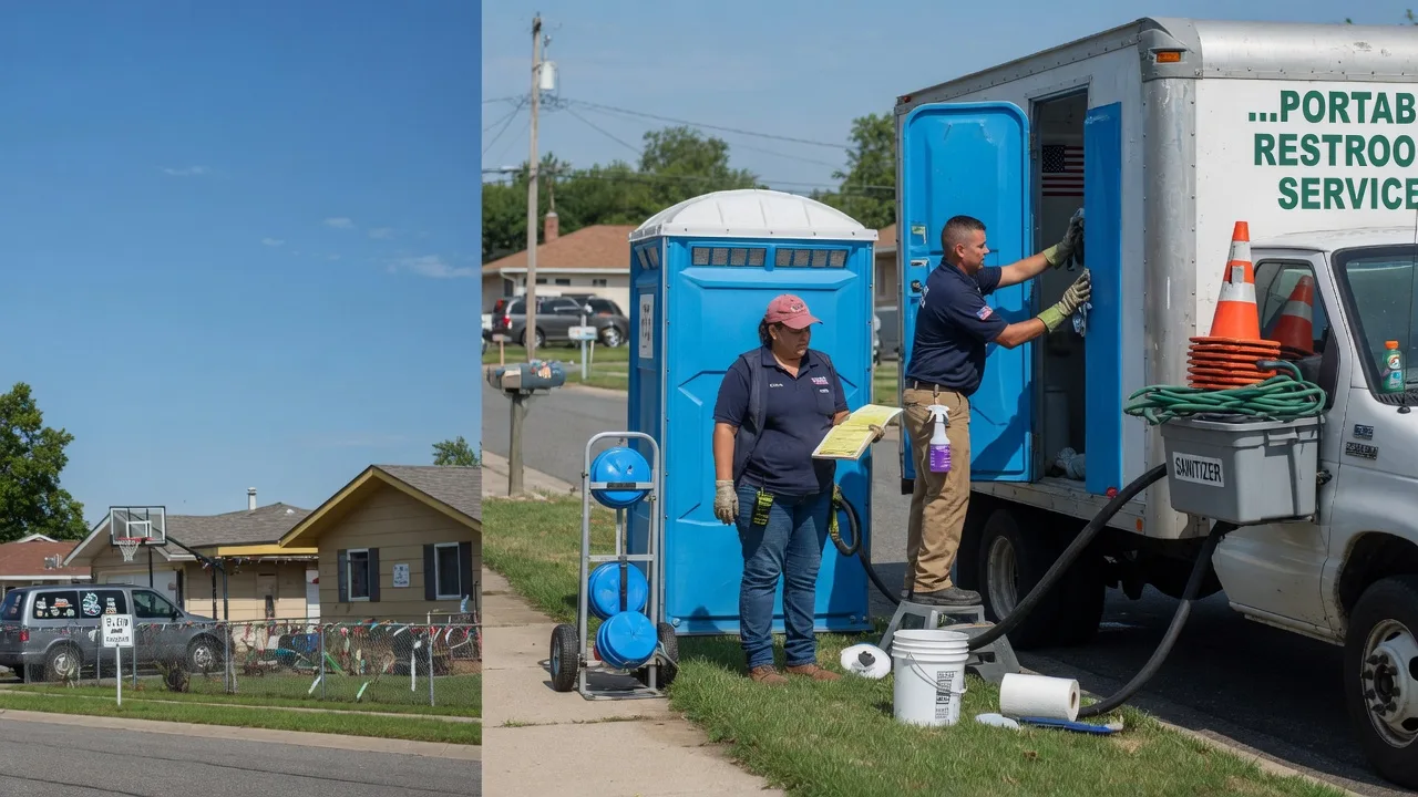 Porta Potty Rental in Saint Bernice, IN near me